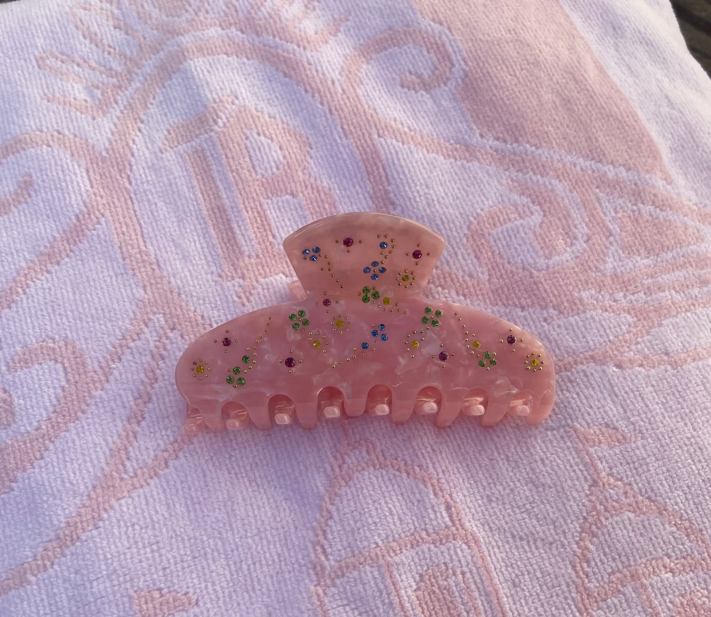 Crystal Candy Claw Clips