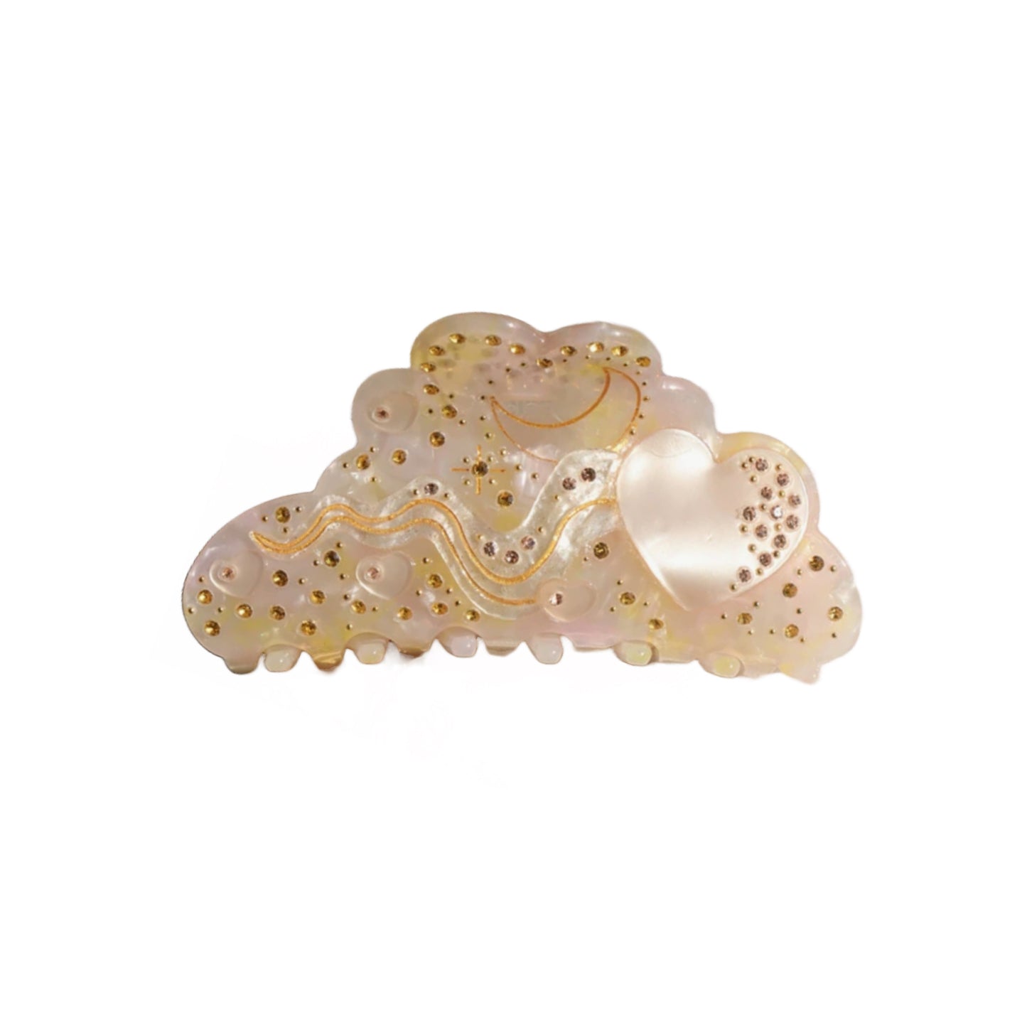 Love in the Clouds Claw Clips