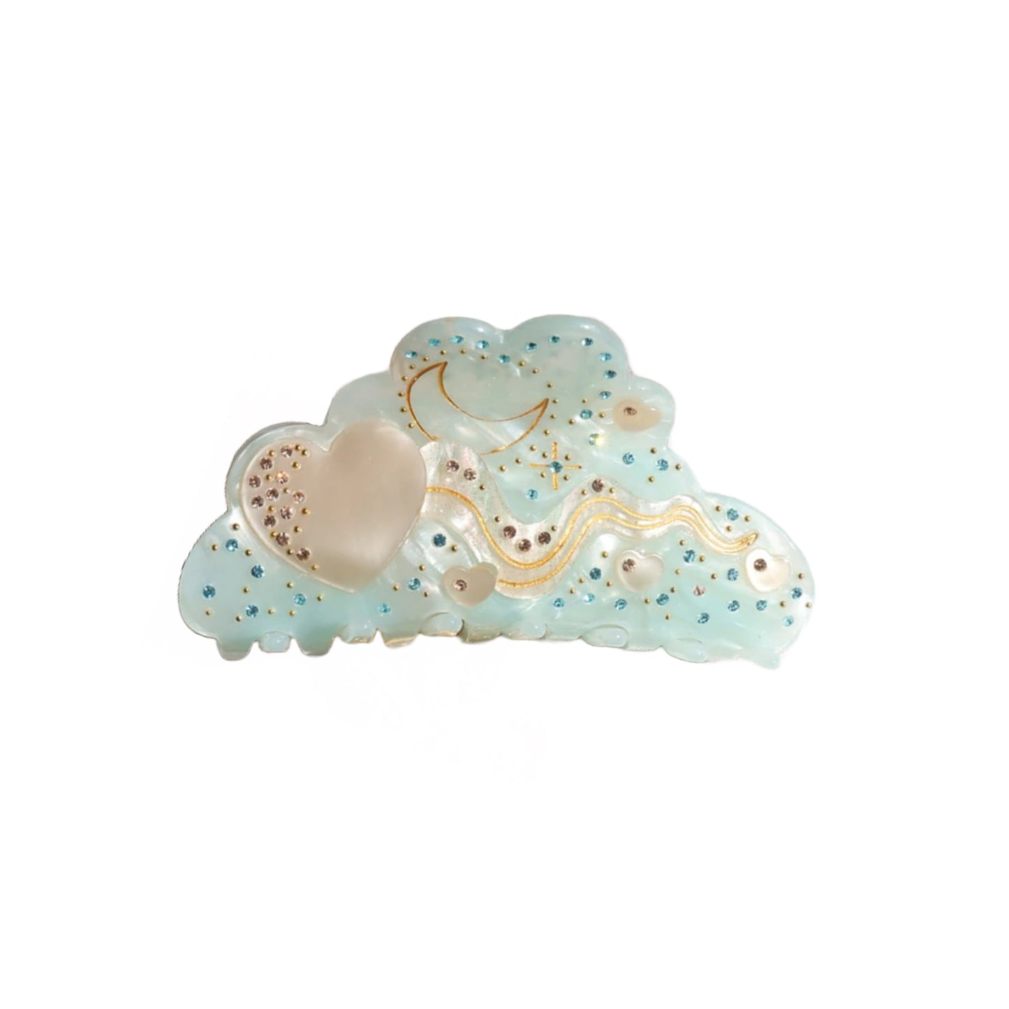 Love in the Clouds Claw Clips