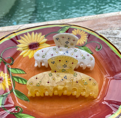 Crystal Candy Claw Clips