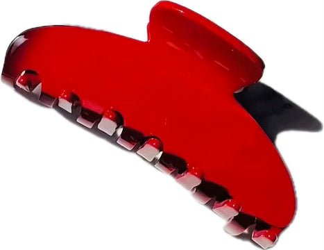 Cherry Red Claw Clip