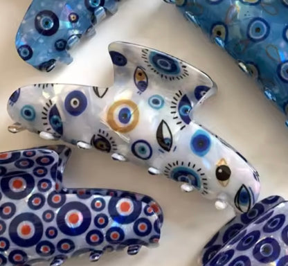 Santorini Summer Claw Clips