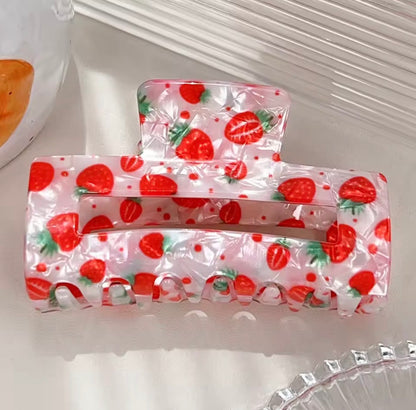 Tropical Fruit Claw Clips